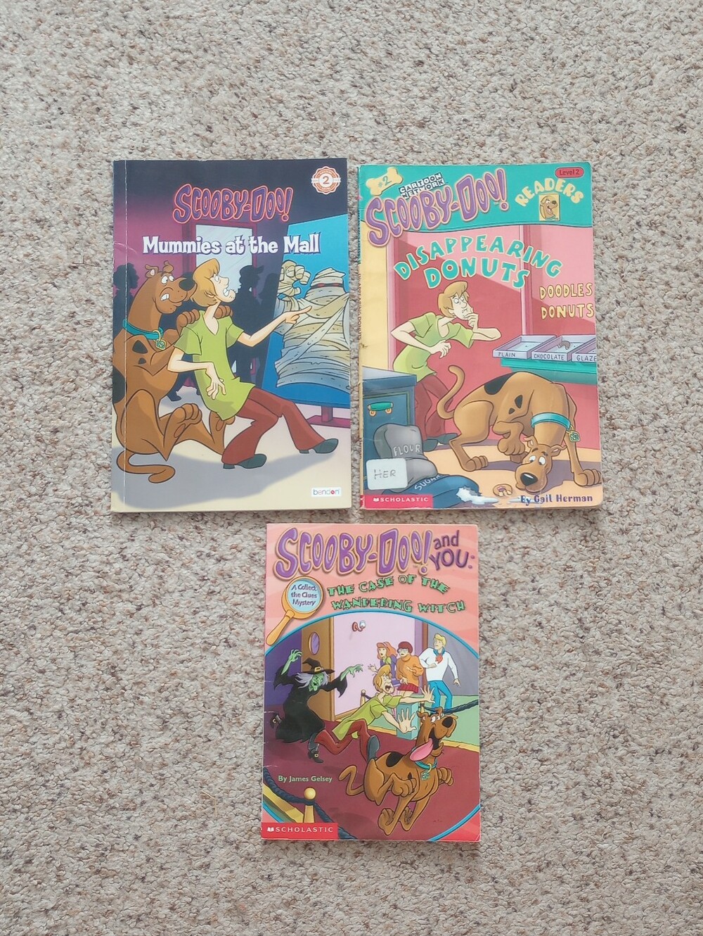 3 Scooby Doo Mystery Books Kids Read Back To School Homeschool